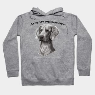 Weimaraner Dog Hoodie